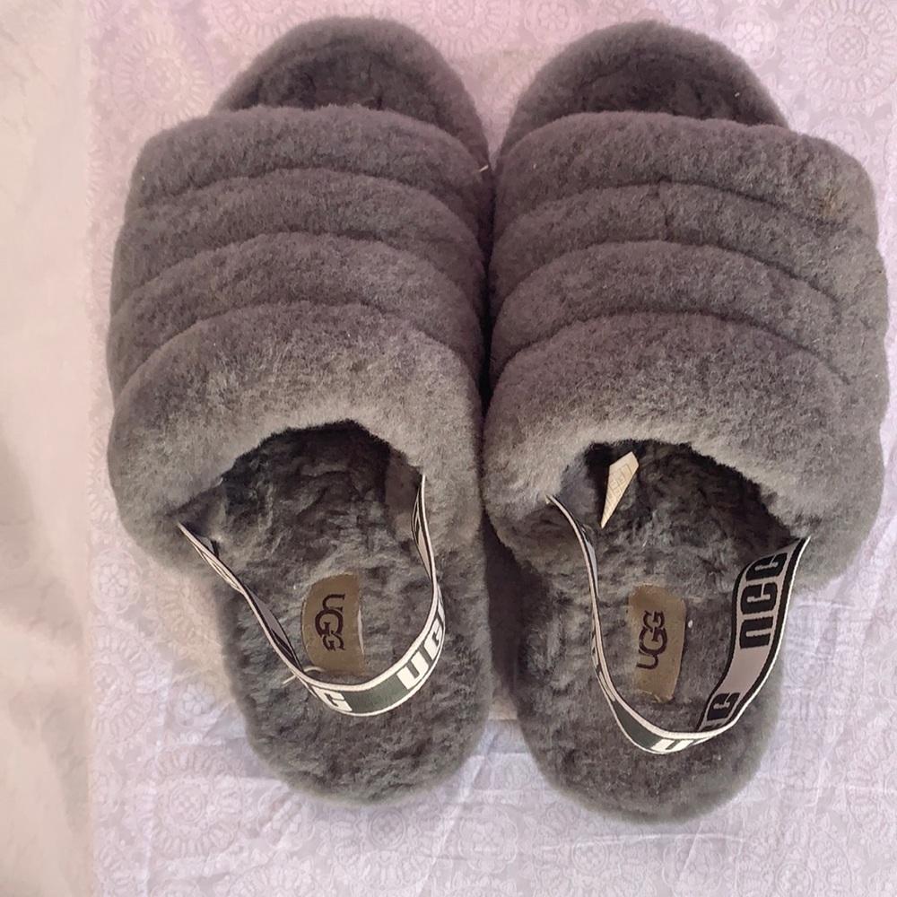 Ugg Slides- Grey